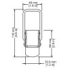 Penn Elcom LE-1099/1 – officiële technische tekening met maatvoering