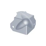 Penn Elcom C1082Z verzinkte balhoek, officiële productfoto