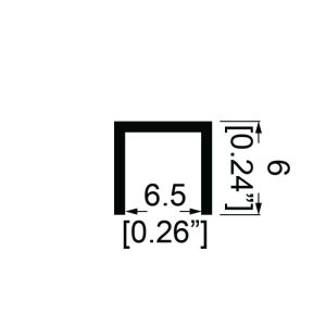 Penn Elcom E2207-2M technische tekening met maatvoering