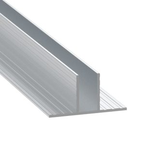 Penn Elcom E2226-2M aluminium verdeelprofiel in hoedvorm met opening van 10 mm