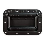 Penn Elcom H7159K zwarte inbouwhandgreep met klinknagelbescherming