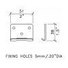 Penn Elcom L0926Z technische tekening met maatvoering