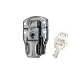 Penn Elcom LO-1649A-A-42c verchroomd automatisch Osaka-slot met sleutel
