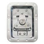 Penn Elcom L925/530-38Z – verzinkte automatische inbouwvlindersluiting