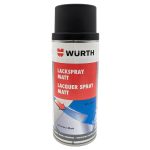 Würth lakspray, Penn Elcom-referentie MG-9720 matzwarte lakspray van 400 ml met Würth-etiket