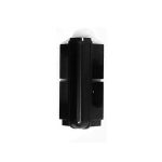 Penn Elcom NC2080BK zwarte N-Case 1 bodemhoek van 80 mm