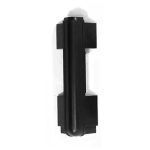 Penn Elcom NC2114BK zwarte N-Case 1 bodemhoek van 114 mm