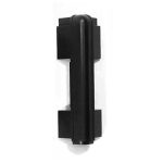 Penn Elcom NC2114LK zwarte N-Case 1 dekselhoek van 114 mm