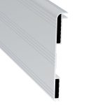 Penn Elcom NE3114LAS geanodiseerd aluminium N-Case 1 dekselprofiel, nominale hoogte 114 mm