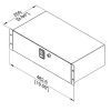 Penn Elcom R1380/2UK maattekening
