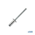 Penn Elcom SG-91508-500 gladde blindklinknagels doos van 500