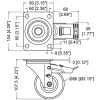 Penn Elcom W0985/80 montagetekening