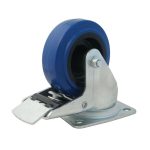 Penn Elcom W0985/80 zwenkwiel met rem met blauw wiel