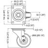Penn Elcom W0990/80 montagetekening