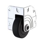 Penn Elcom W8675 inbouw-hoekwiel met zwart wiel